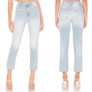 Free People High Slim Straight-Leg Jeans